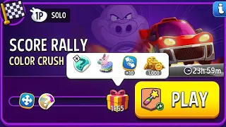 color crush solo challenge | match masters | score rally color crush solo today