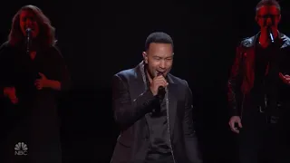 John Legend sings "A Little Less Conversation" Live in Concert Elvis All-Star Tribute 2019 HD 1080p