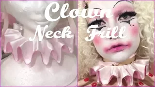 Easy Clown Neck Frill - DIY