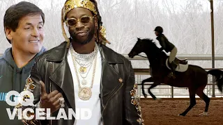 2 Chainz and Mark Cuban Check Out the Most Expensivest Horses | GQ & VICELAND