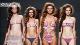 TCN Swimwear Summer 2012: Crochet, Lace, & Silk Bikinis at Madrid Fashion Week | FashionTV FTV