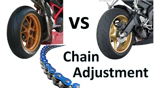 Single Sided vs Double Sided Swingarm Chain Adjustment