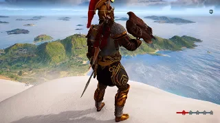 Assassin's Creed Odyssey - Lakonia - Open World Free Roam Gameplay (PC HD) [1080p60FPS]