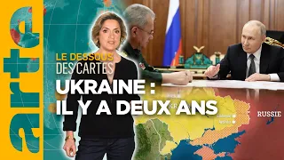 Ukraine : il y a deux ans | L'essentiel du Dessous des Cartes | ARTE