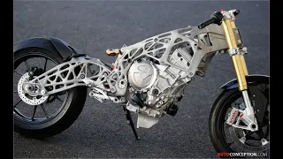 Motorcycle Design: BMW S 1000 RR Made with 3D Printing