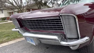 1965 Buick Riviera- clamshell headlights