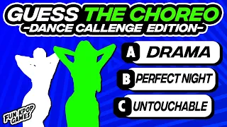 [MULTIPLE CHOICE] GUESS THE KPOP SONG BY CHOREOGRAPHY (DANCE CHALLENGE) #1 - FUN KPOP GAMES 2024