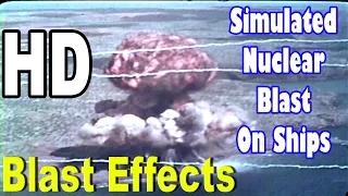 Simulate Nuclear Blast On Ships Shock Wave & Blast Effect