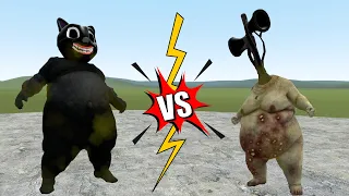 FAT SIRENHEAD VS FAT CARTOON CAT Garry's Mod