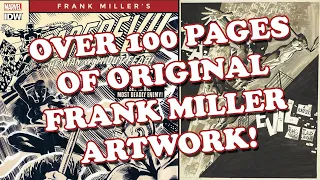 Frank Miller! 100+ Pages of Original Art in the FM Artifact Edition!