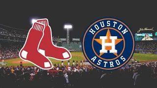 Astros vs Red Sox Game 2 LIVE!!!