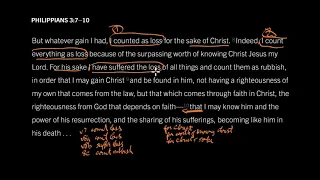 The Mark of a True Christian: Philippians 3:7–10, Part 1