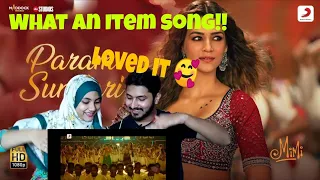 Param Sundari Song Reaction | Mimi | Kriti Sanon, Pankaj Tripathi | A R Rahman| Shreya Ghoshal |