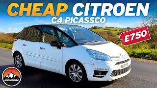 I BOUGHT A CHEAP CITROEN C4 PICASSO FOR £750!