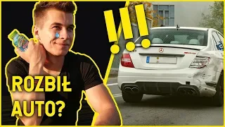 FRIZ ROZBIŁ SWOJEGO MERCEDESA *NIE CLICKBAIT* PEŁNA RELACJA #FRIZ | HAZE SHOTY