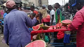 GETTING LOST INSIDE THE LARGEST CHAOTIC GIKOMBA MARKET IN NAIROBI KENYA ‼️‼️‼️‼️