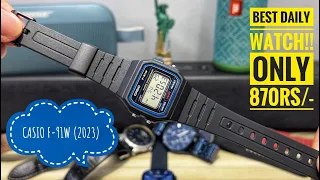 CASIO-F91W | Best Daily, Study, Work Watch | Only ₹870/10$ | Unboxing and Overview (4K-2023)