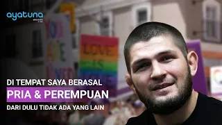 KHABIB NURMAGOMEDOV SINDIR KERAS KAUM PELANGI DI "BARAT"