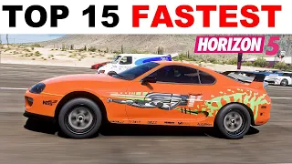 Топ-5 самых быстрых автомобилей в Forza Horizon 5 в 2023 году