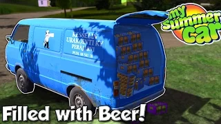 VAN & BOAT FILLED WITH BEER! - My Summer Car #18 - My Summer Car Gameplay & Update