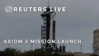 LIVE: Axiom 3 mission set to launch to ISS