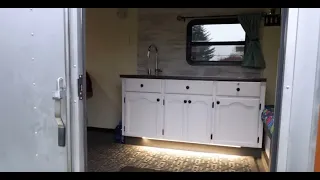Cargo Trailer to Camper Conversion - Time Lapse