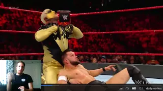 WWE Raw 25/9 2017 Finn Balor vs Goldust