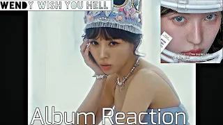 WENDY - Wish You Hell (Album Reaction/Review)