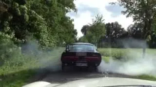 1967 Ford Mustang GT500 Eleanor - big burnout!