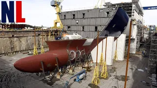 Amazing Giant Cruise Ship Building Process - Inside The Biggest Ship Factory