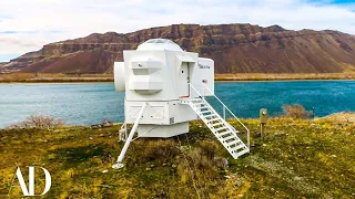 Inside A Tiny House That Looks Like A Spaceship | Unique Spaces | Architectural Digest