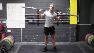 Barbell Side Bends