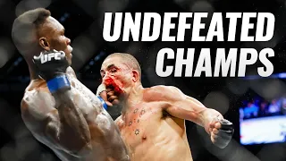10 Fighters Who WON a UFC Title UNDEFEATED