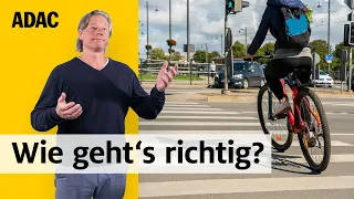 Die 5 größten Irrtümer beim Fahrradfahren! | ADAC | Recht? Logisch!