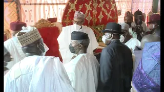 Buhari, Jonathan, Atiku, Others at President’s Son’s Wedding in Kano