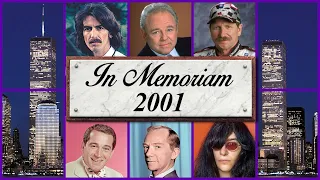 In Memoriam 2001: Famous Faces We Lost in 2001