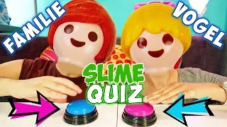 FAMILIE VOGEL SCHLEIM QUIZ - Kaan VS Kathi - Slime Zutat für richtige Antworten zu Playmobil Filmen