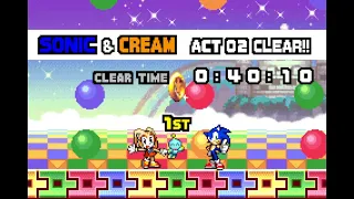 Sonic Advance 3 - Toy Kingdom 2: 40"10 (Sonic + Cream) (Speed Run)