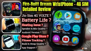 Fire Boltt Dream Wrist Phone Android Smartwatch | Full Review with Pros & Cons #datadock