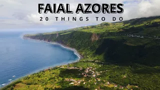 What to do in Faial Azores 4k TOP 20 things to do in Faial and Horta