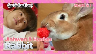 iKON Jinhwan & Hanbin with cute Rabbit🐇❣