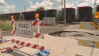 Damaged railroad crossing in Madison County fixed after 2 years