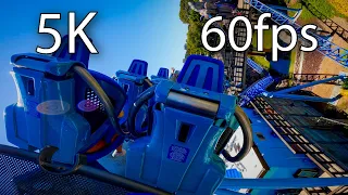 Manta back seat on-ride 5K POV @60fps SeaWorld San Diego