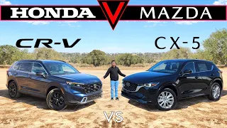 BATTLE OF THE BEST! -- 2023 Honda CR-V vs. 2023 Mazda CX-5: Comparison
