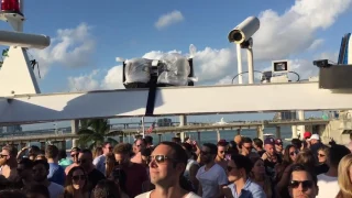 Yaya & Allendes b2b opening for Loco Dice Desolat Yacht Party WMC 2017