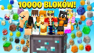 Spędziłem 48 GODZIN aby WYKOPAĆ 10000 BLOKÓW i ZDOBYĆ TO… na JEDNYM BLOKU w Minecraft! 😱