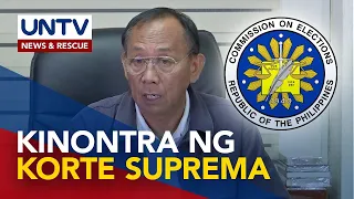COMELEC ruling sa disqualification case ni Cagayan Gov. Manuel Mamba, binaliktad ng SC