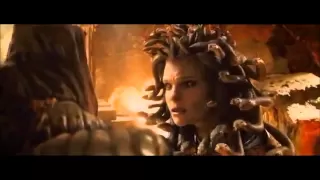 Fight scene of Medusa