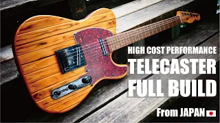 Full Building a Homemade Guitar :  Low price TELECASTER