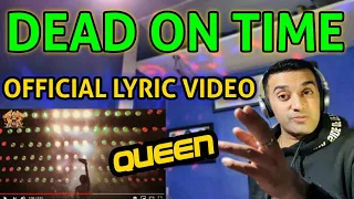 First Time Hearing - Queen - Dead On Time (Official Lyric Video)